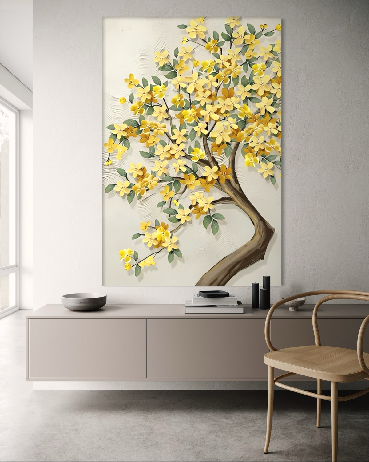 Blooming Canopy 1 - Hand Painting