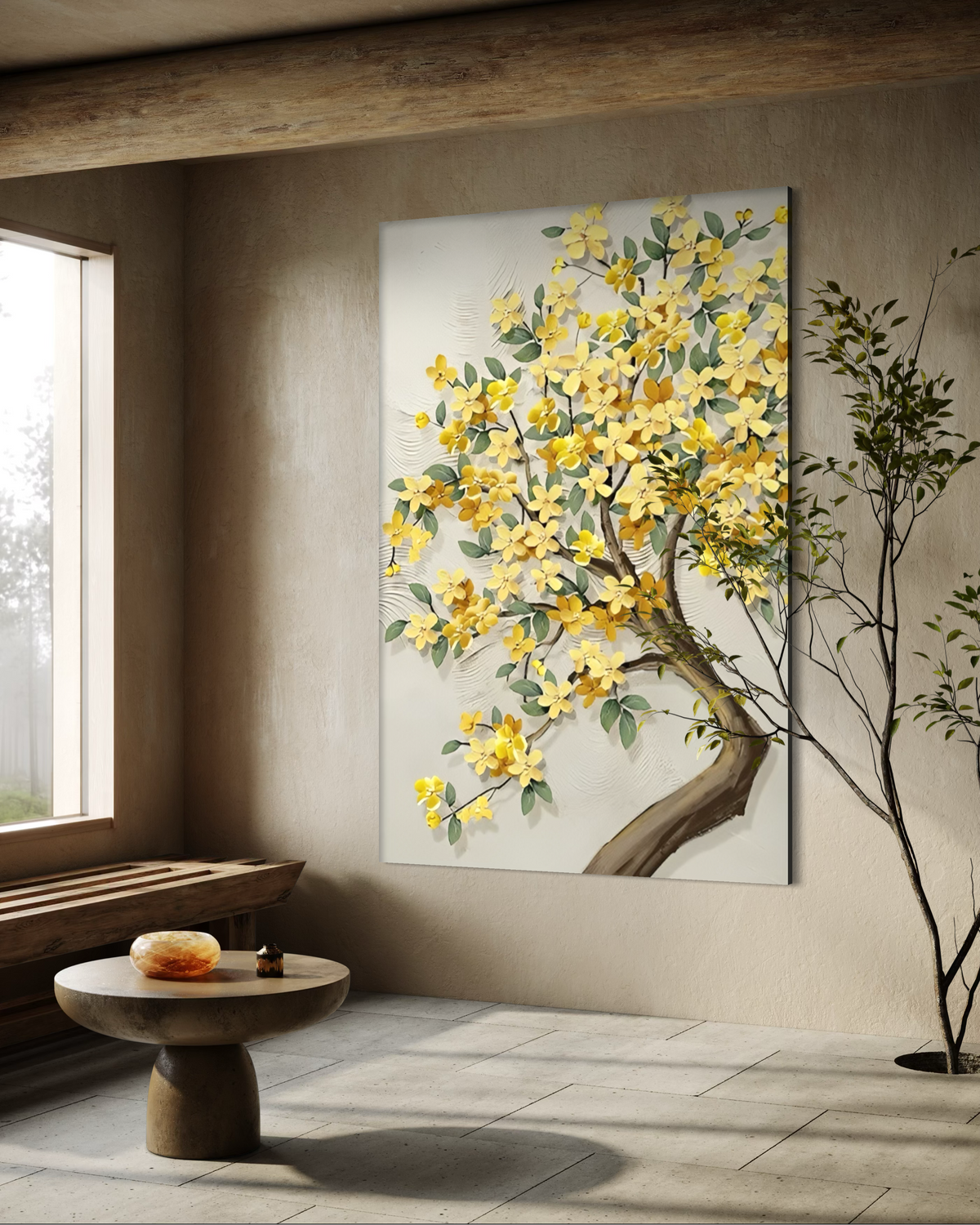 Blooming Canopy 1 - Hand Painting