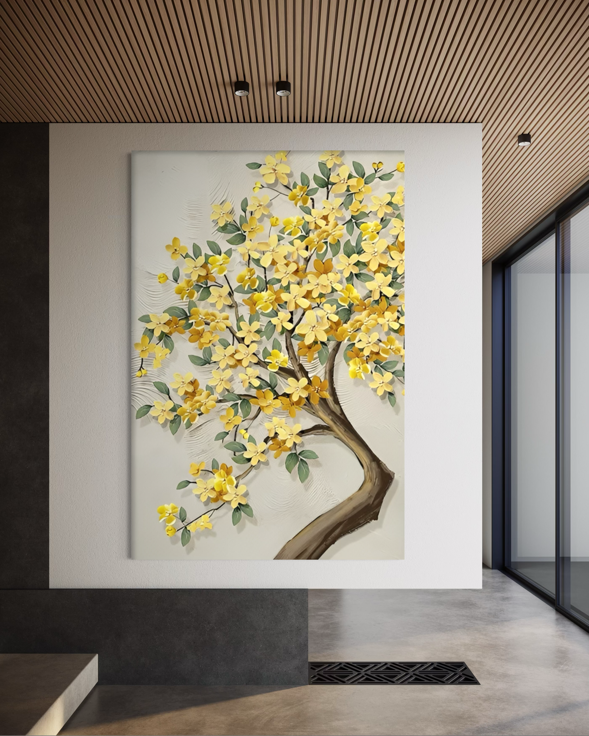 Blooming Canopy 1 - Hand Painting