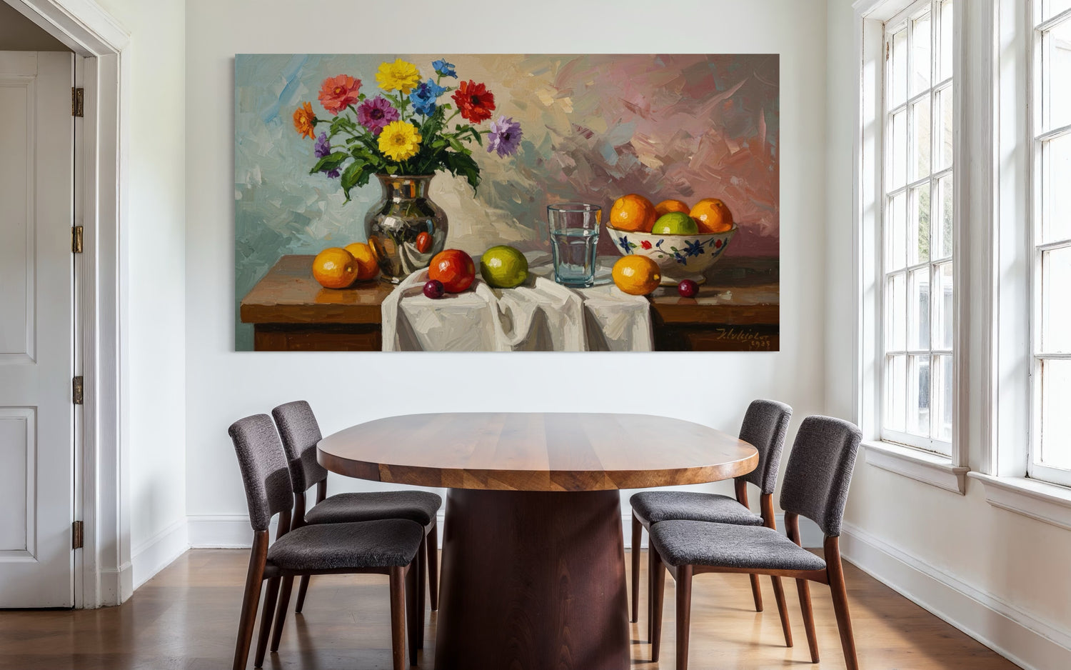Juicy Hues Dining Room Wall Art