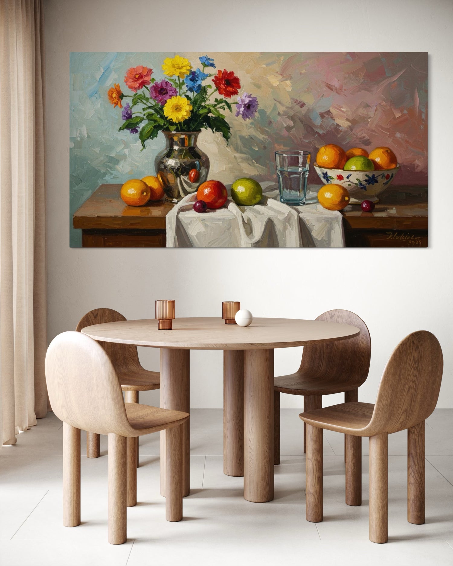 Juicy Hues Dining Room Wall Art