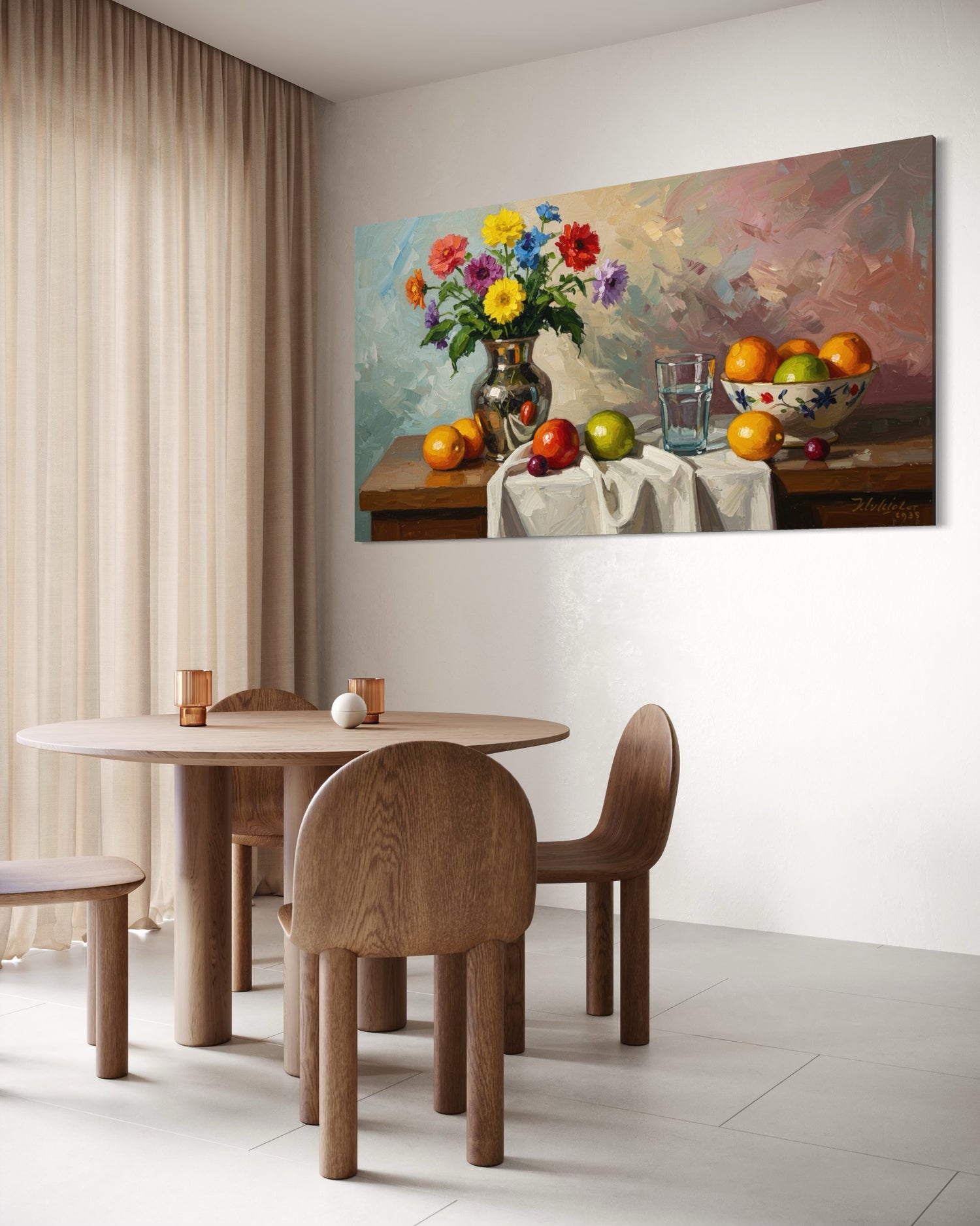 Juicy Hues Dining Room Wall Art