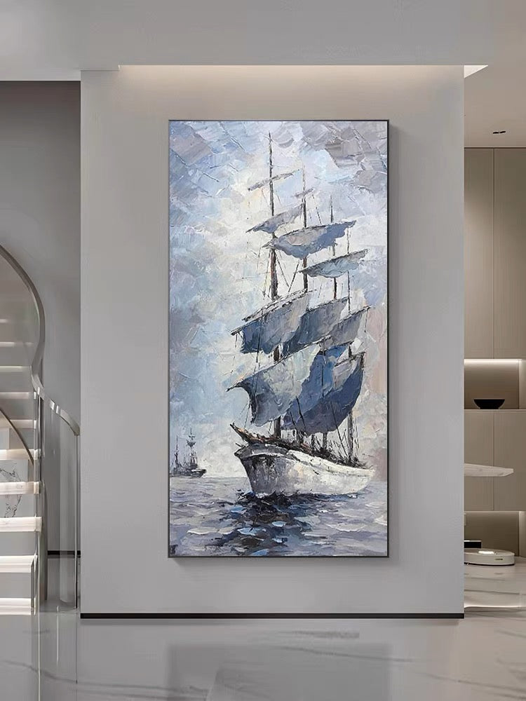 The Sea Calls My Name - Hand Painting