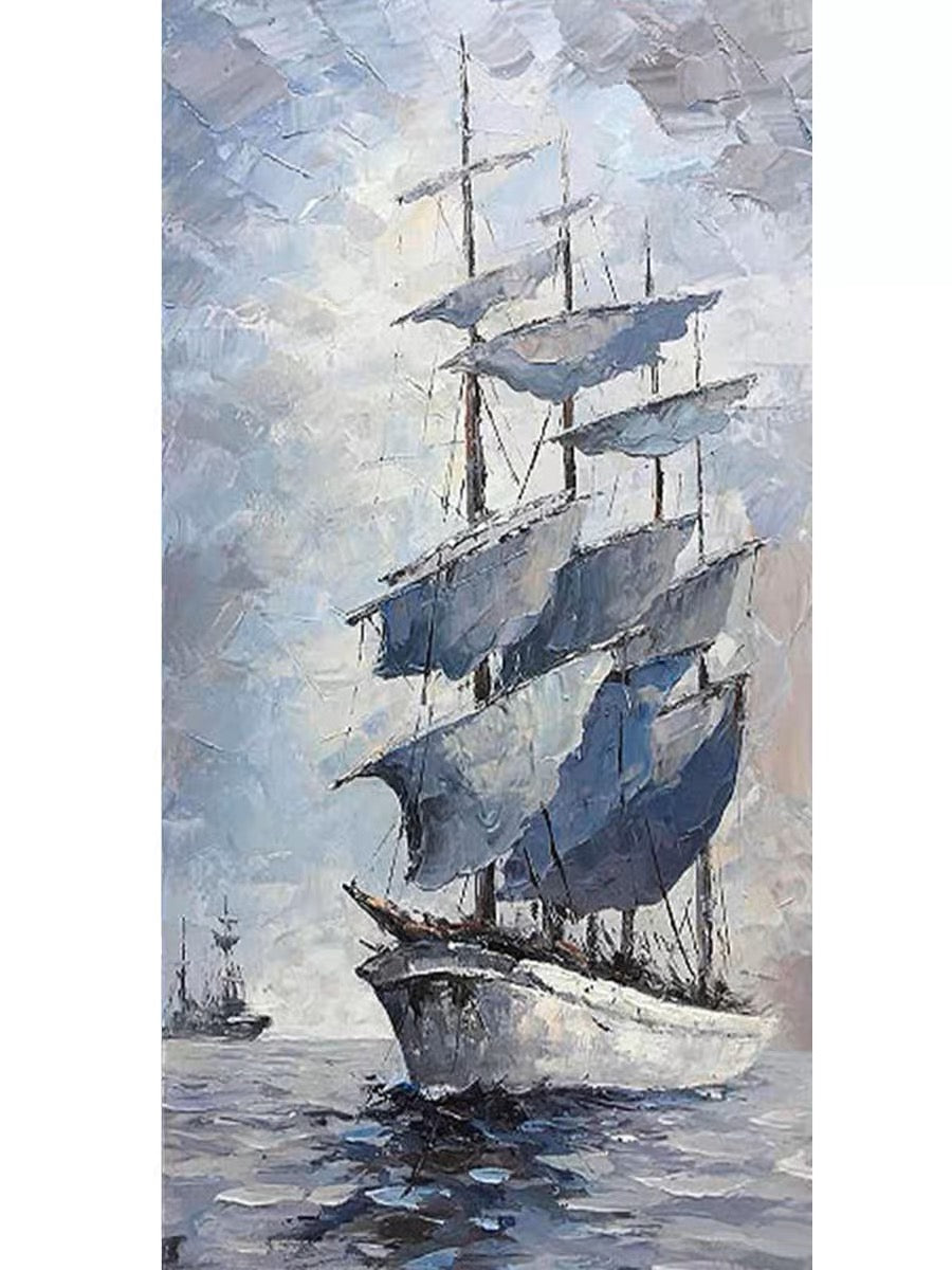 The Sea Calls My Name - Hand Painting