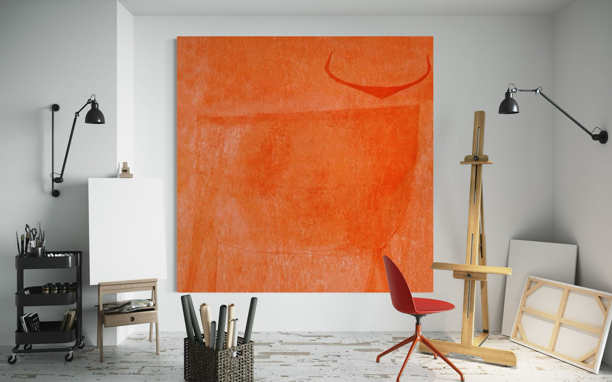 Toro Naranja - Hand Painting