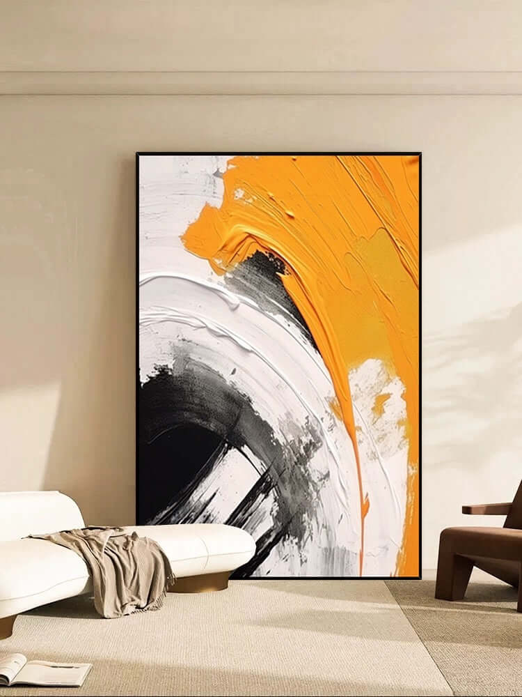 Daylight Saving Textured Wall Art - Hand Painting