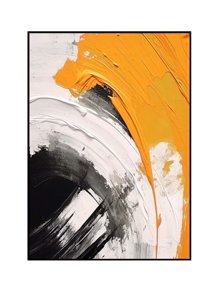 Daylight Saving Textured Wall Art - Hand Painting