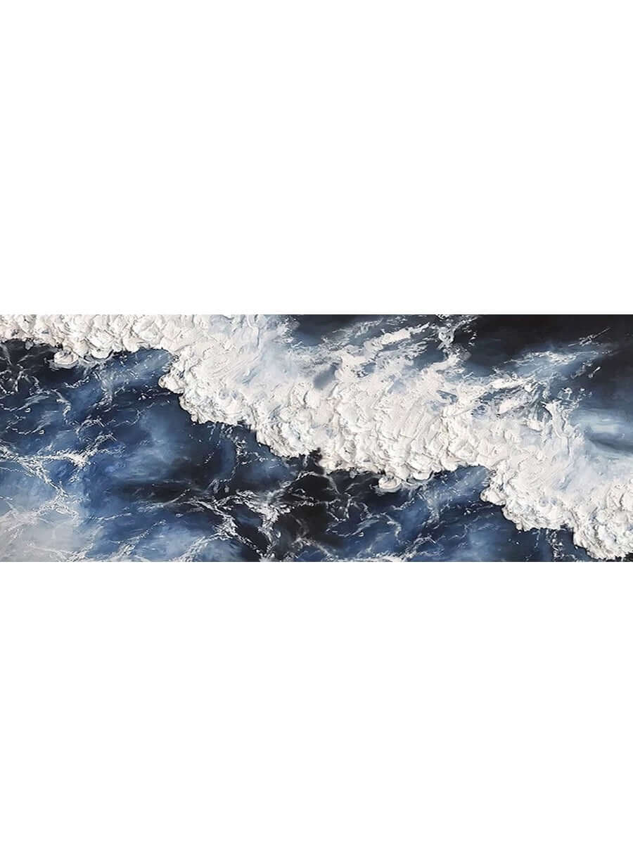 The Waves I Have Seen - Hand Painting