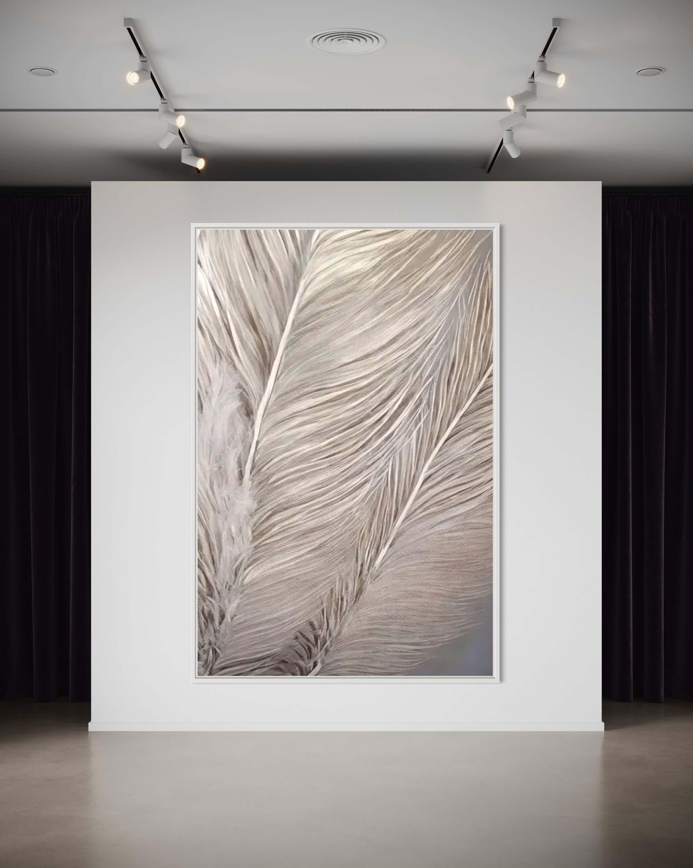 Pluma de plata