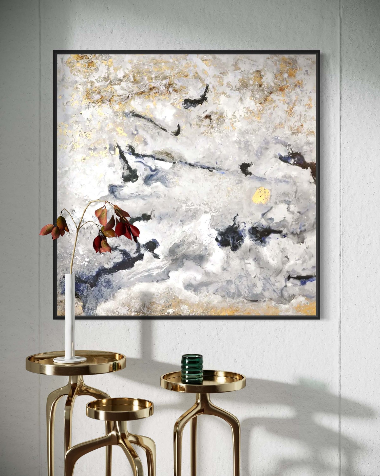 Amanecer en la galaxia Dining Room Wall Art