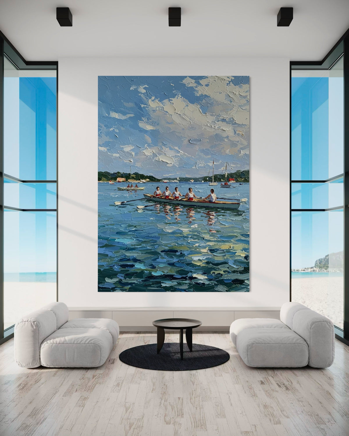 Sync in the Swell - Hand Painting