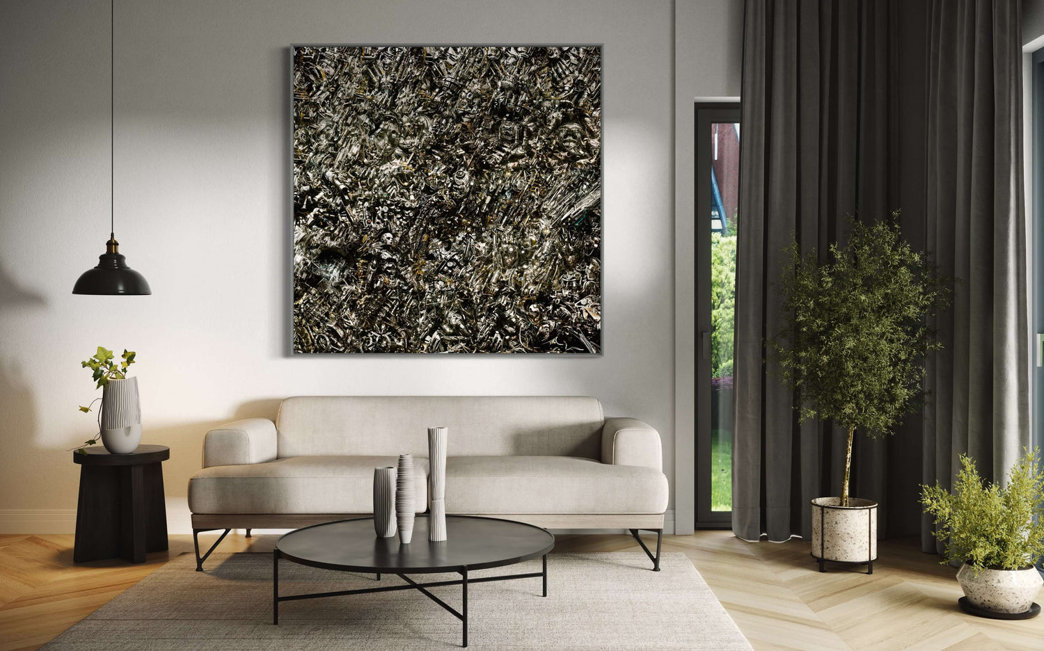 Metallica Gold Wall Art