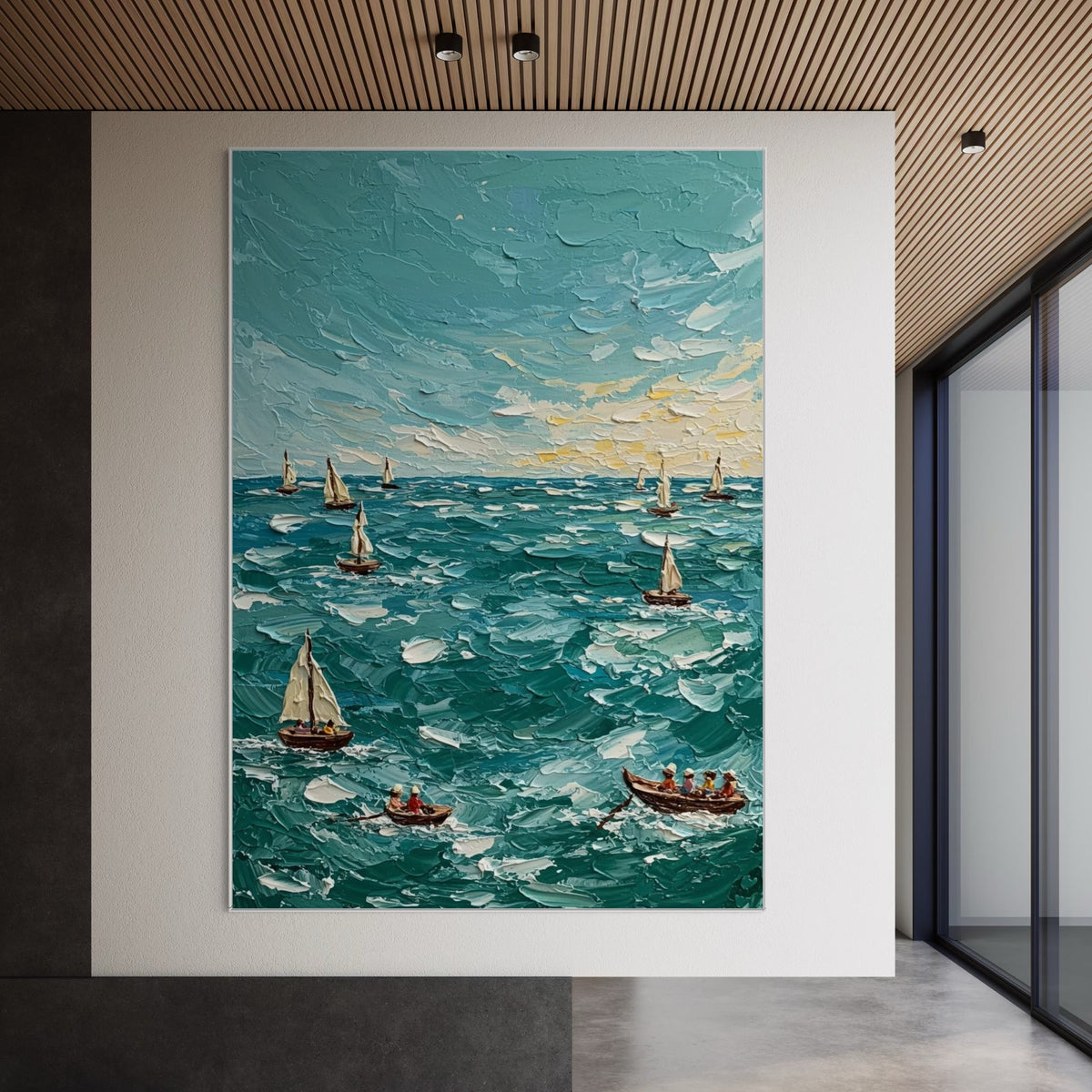 Voyage of Light - Hand Painting