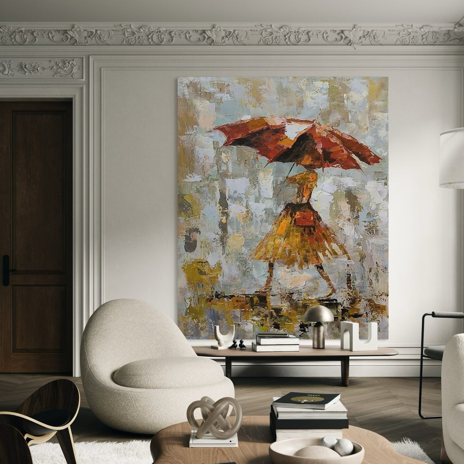 Pattering on the Pavé Dining Room Wall Art