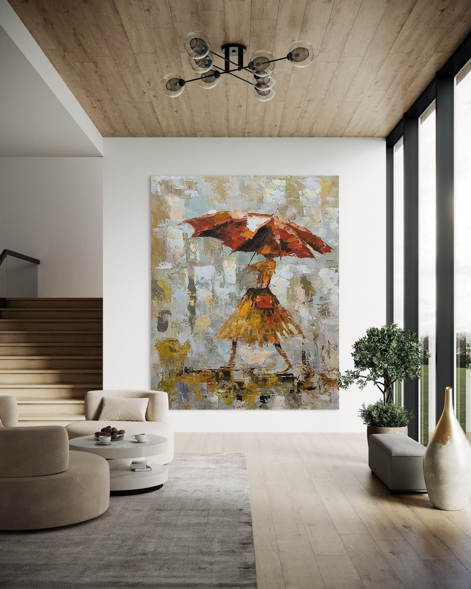 Pattering on the Pavé Dining Room Wall Art