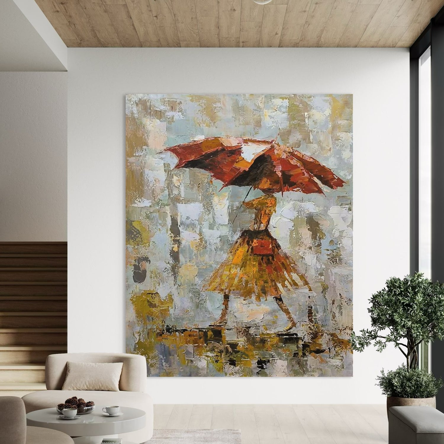 Pattering on the Pavé Dining Room Wall Art