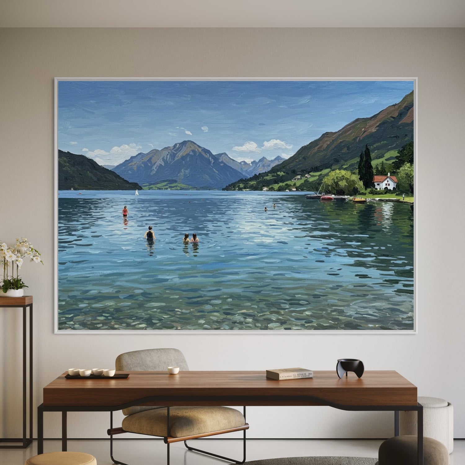 Summer Havens Schimmer Dining Room Wall Art