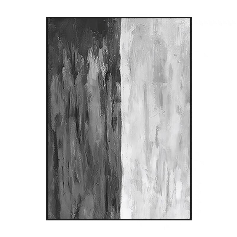 Grau und Weiß vertikal