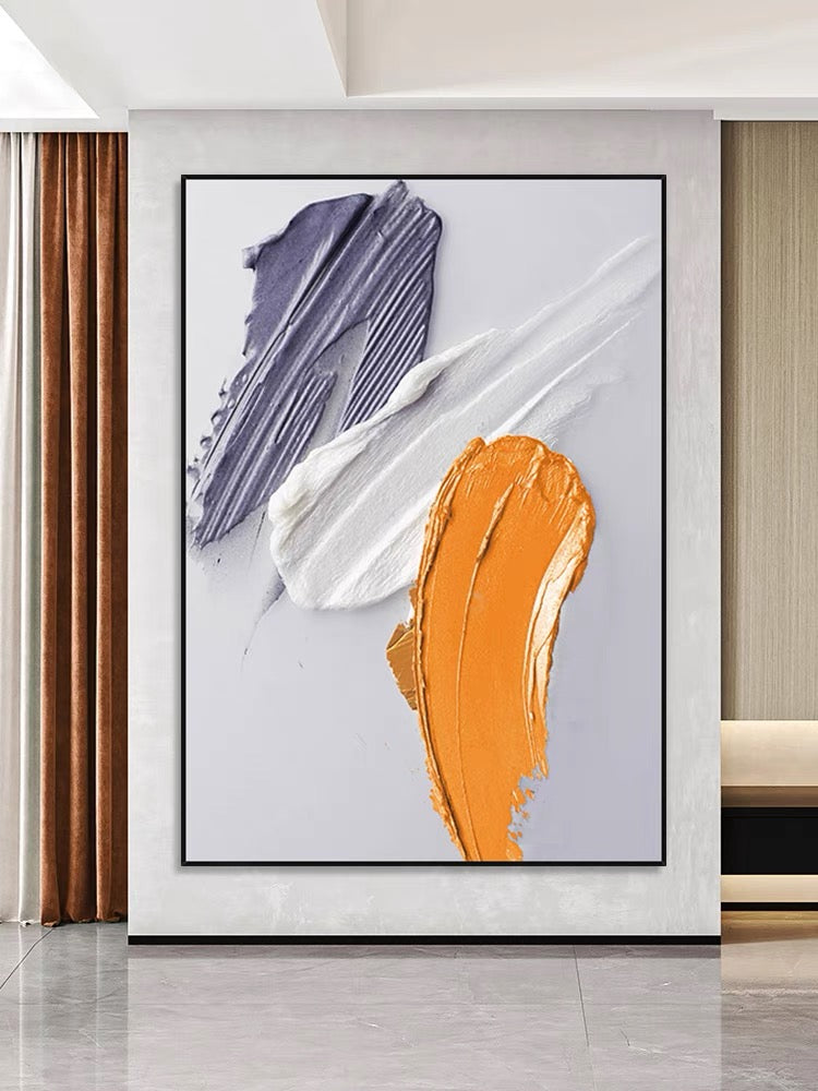 Pittura colorata testurizzata