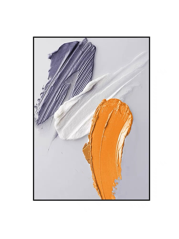 Pittura colorata testurizzata