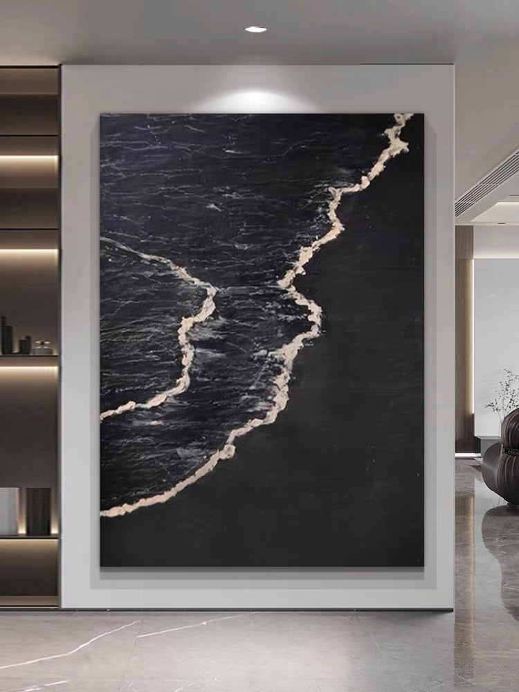 Black Sea - Hand Painting