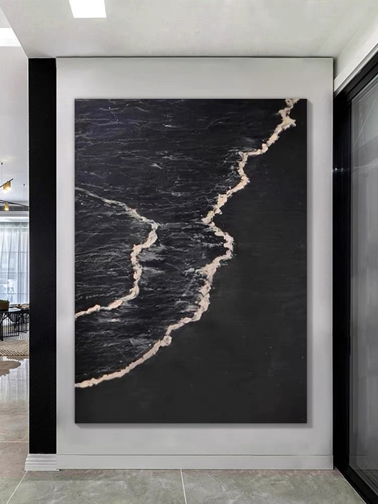 Black Sea - Hand Painting