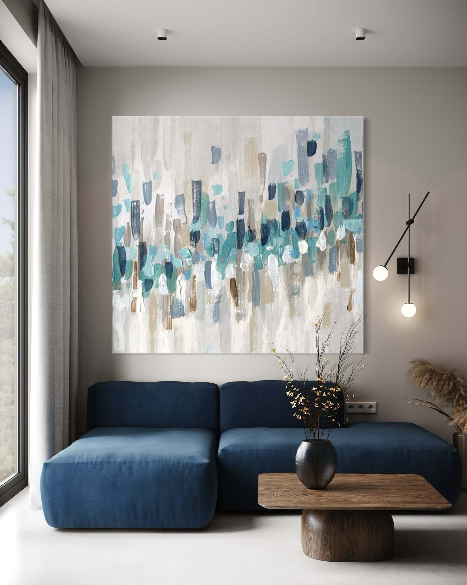 Abstract artwork & Ingenioso y sereno