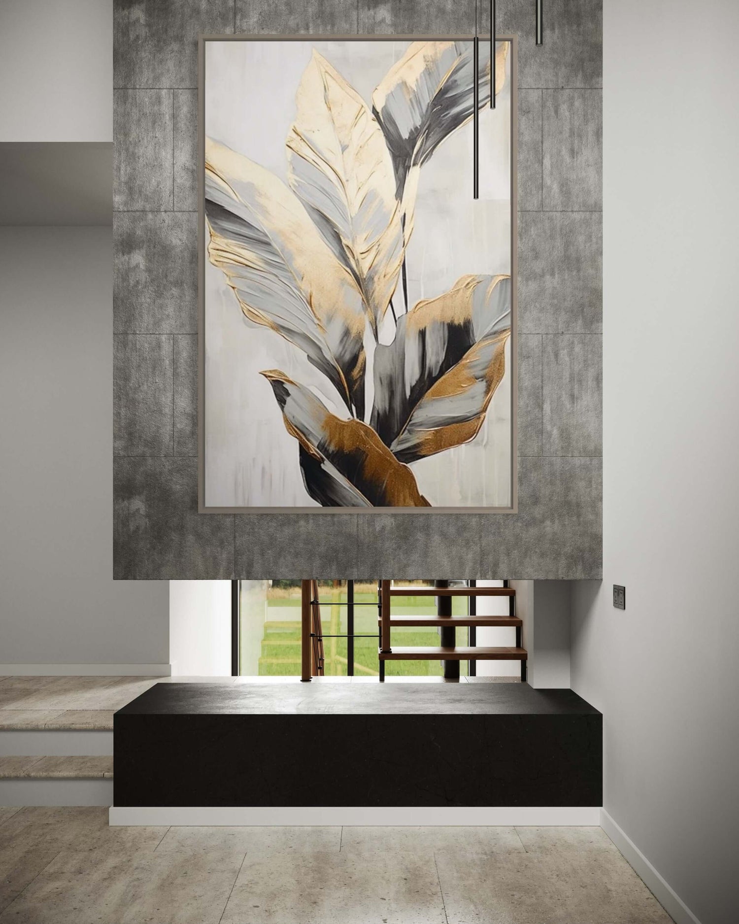 Changing Leaf 1 Staircase Wall Art