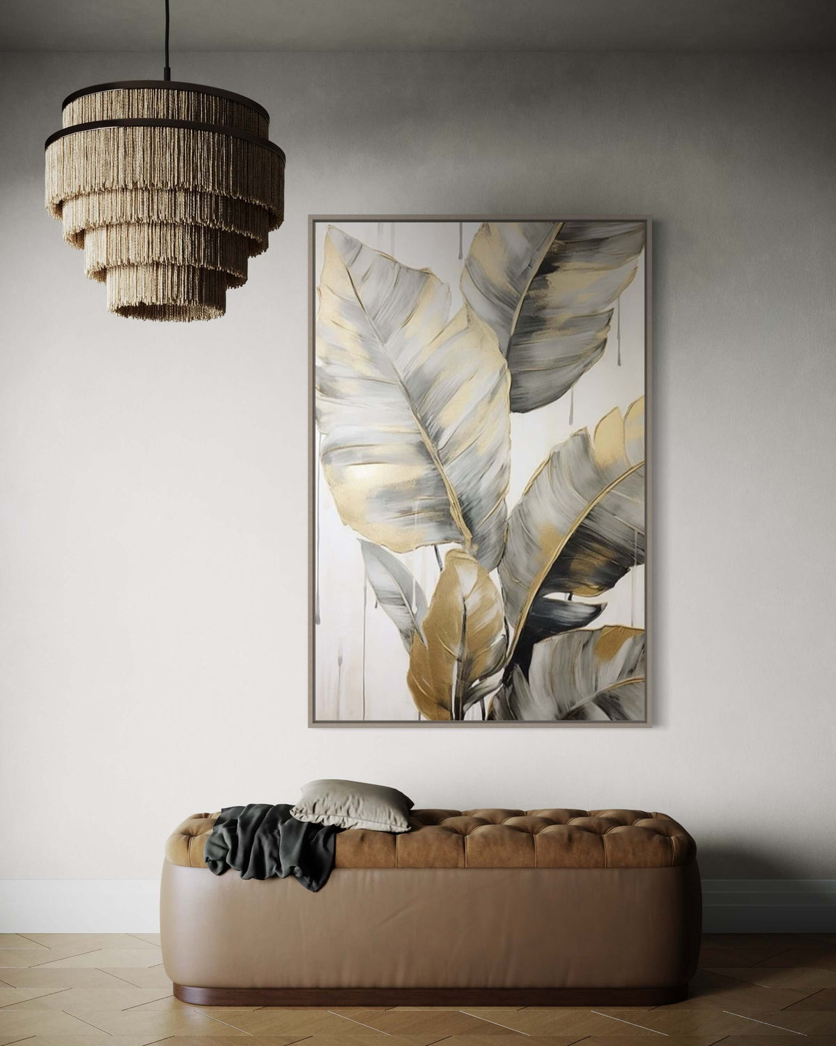 Changing Leaf 3 - Hand Painting