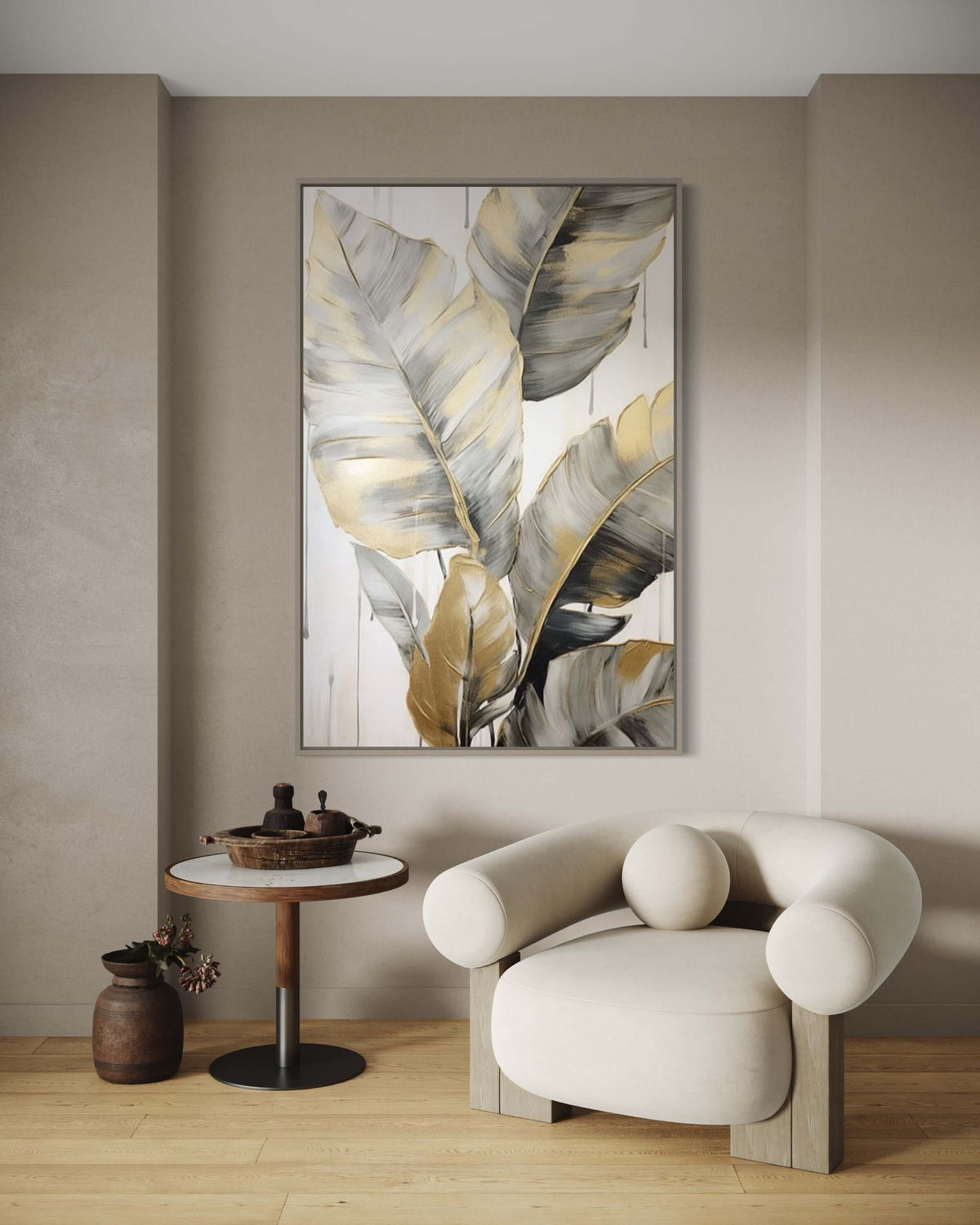 Changing Leaf 3 - Hand Painting