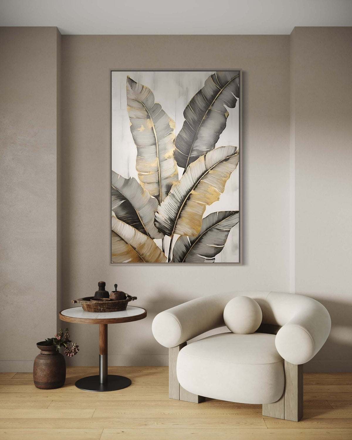Changing Leaf 4 - Hand Painting