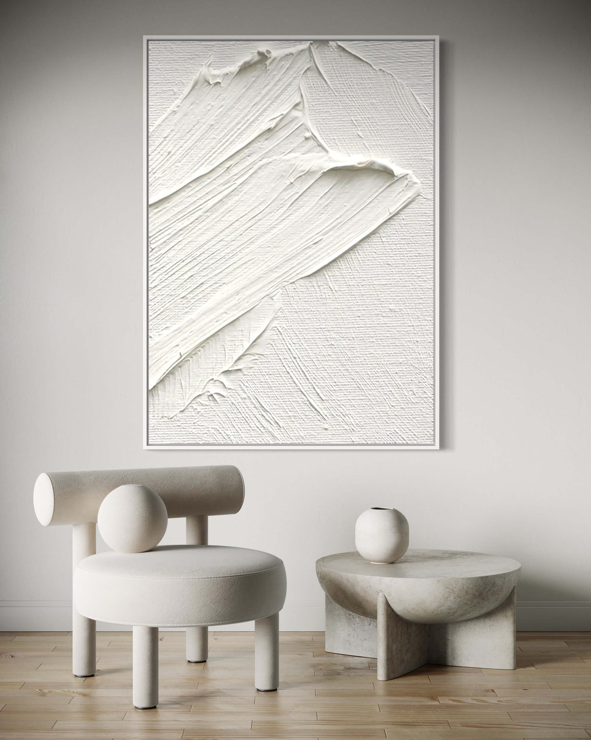 Pure Elegance - Hand Painting