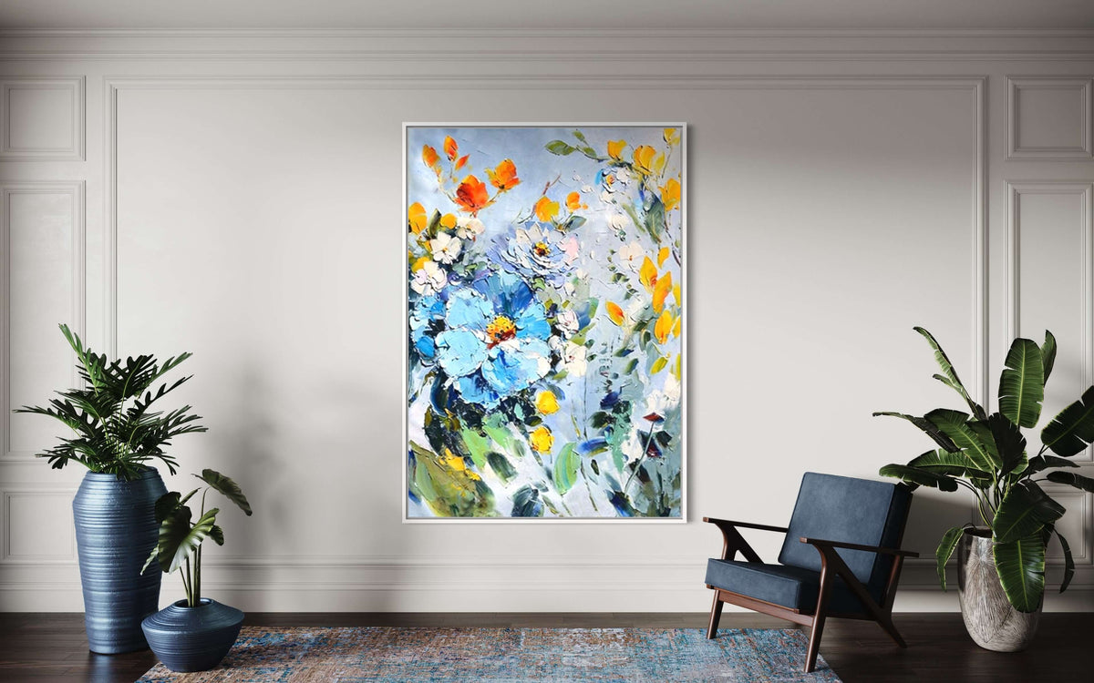 Vibrant Spring - Hand Painting