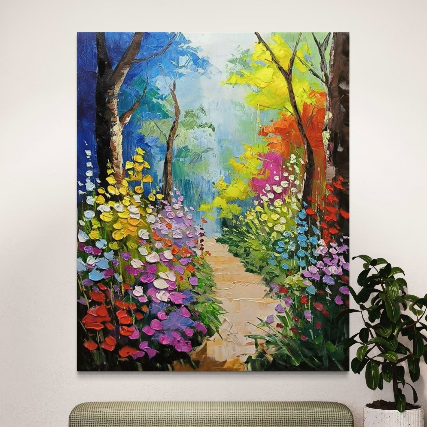 Spring Luxe Dining Room Wall Art