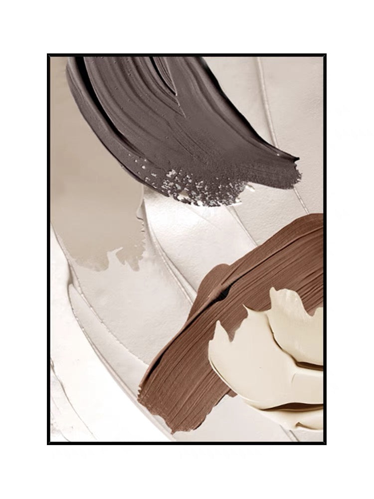 Café y caramelo Gris