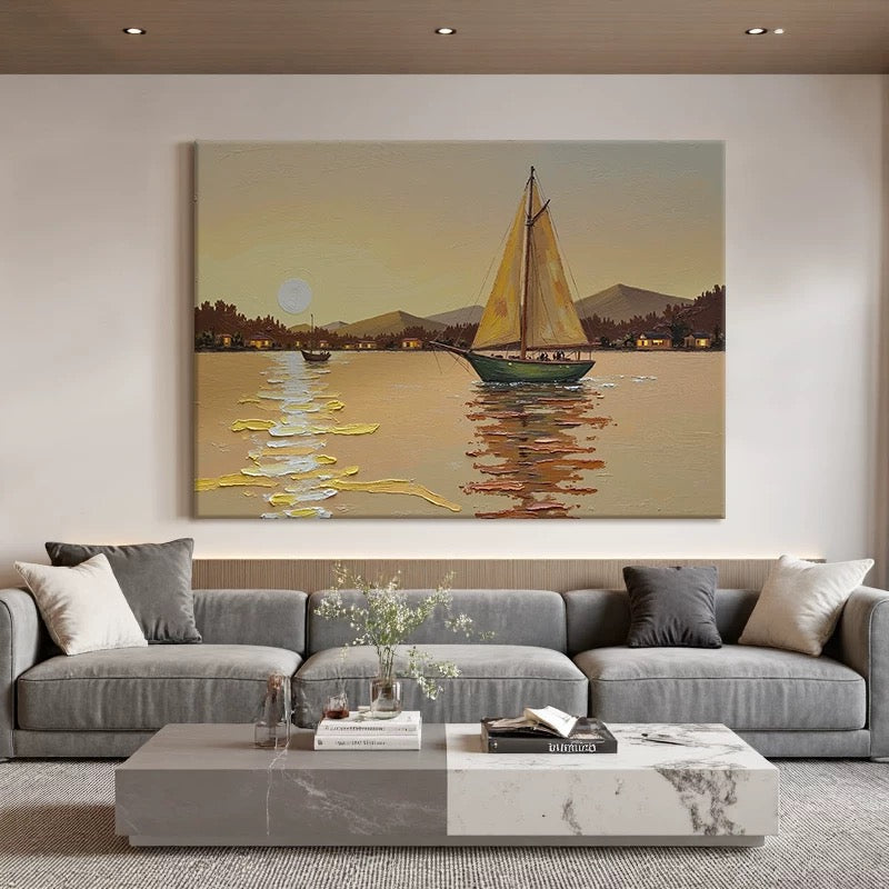 Escape in Light - Hand Painting