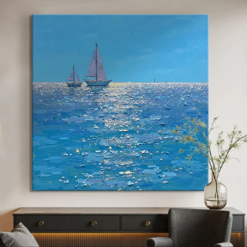 A Moment That Doesn’t Move - Hand Painting