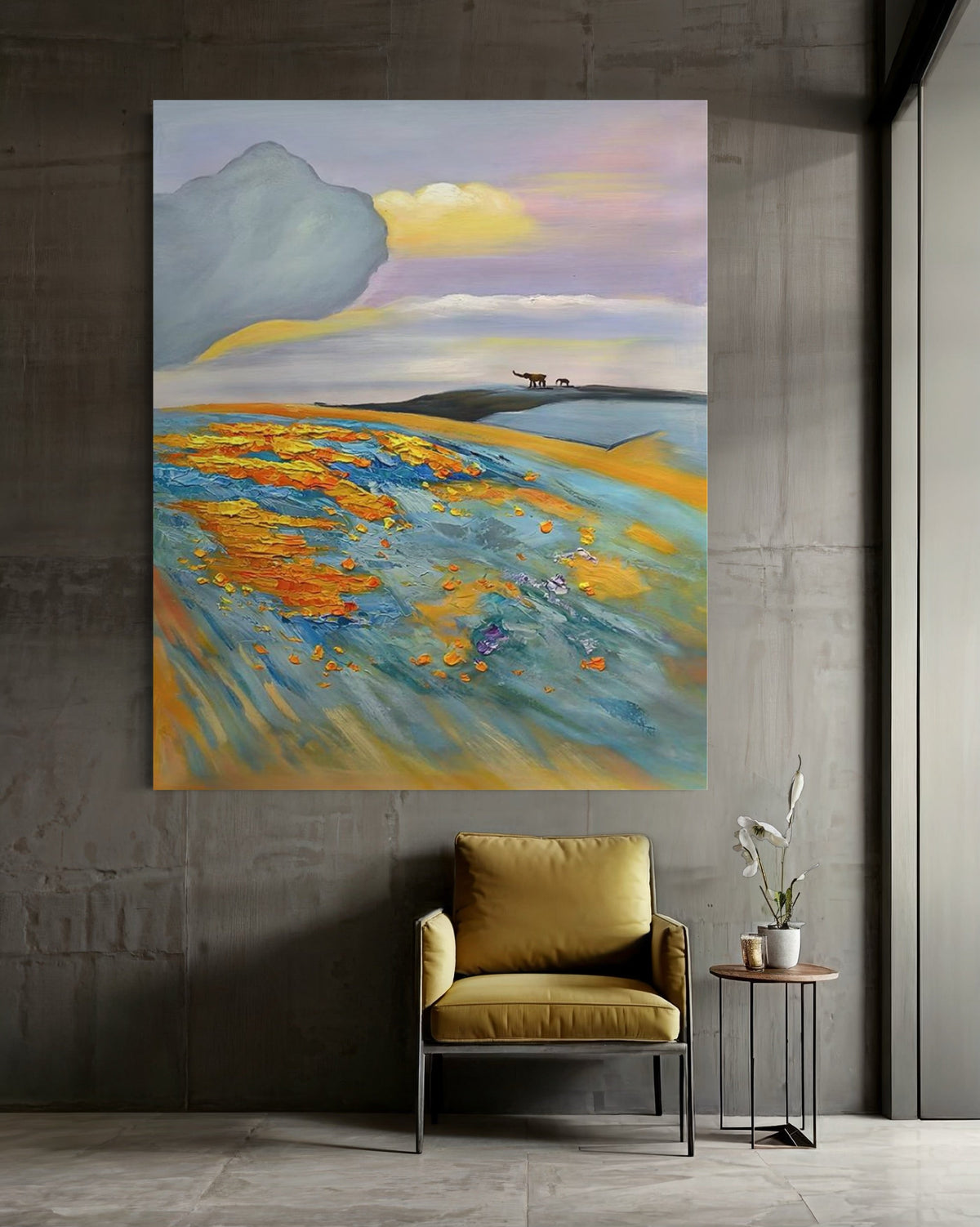 Seaborne Mirage - Hand Painting