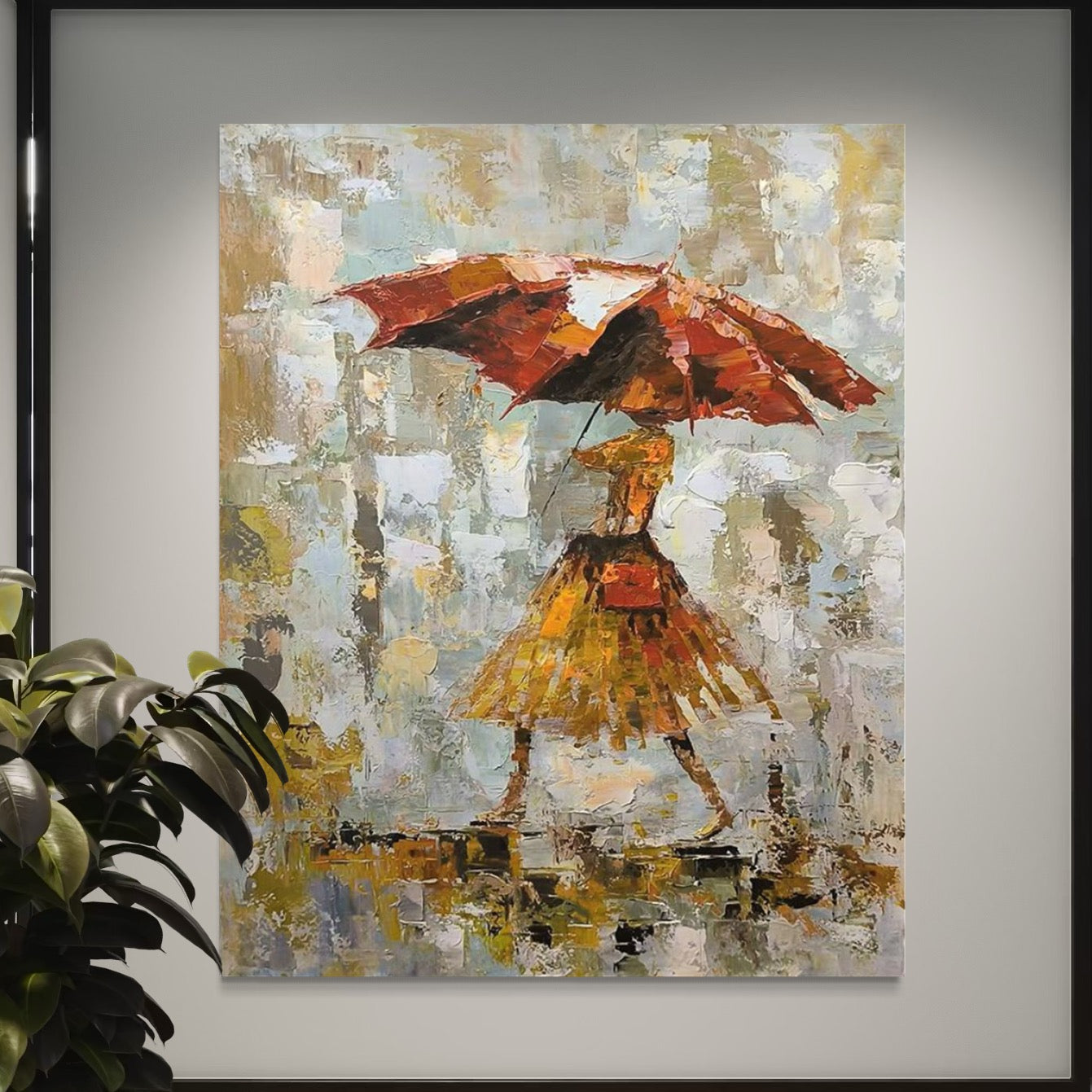 Pattering on the Pavé Dining Room Wall Art