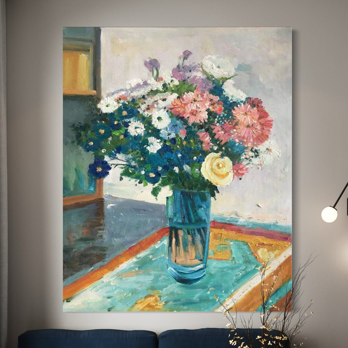 Memory of a Garden - Hand Painting
