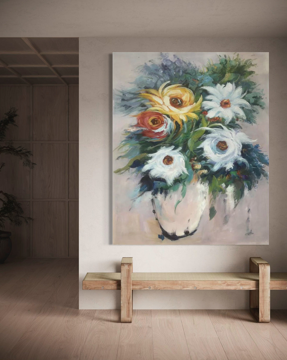 Soft Botanica - Hand Painting