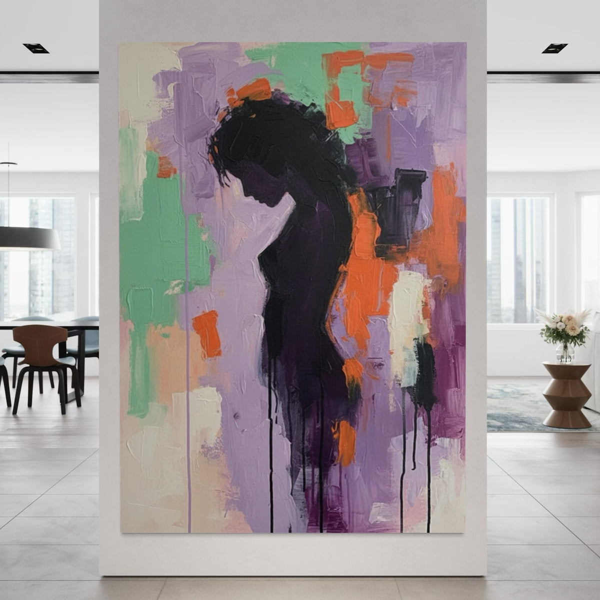 Unseen Dimensions 1 - Hand Painting