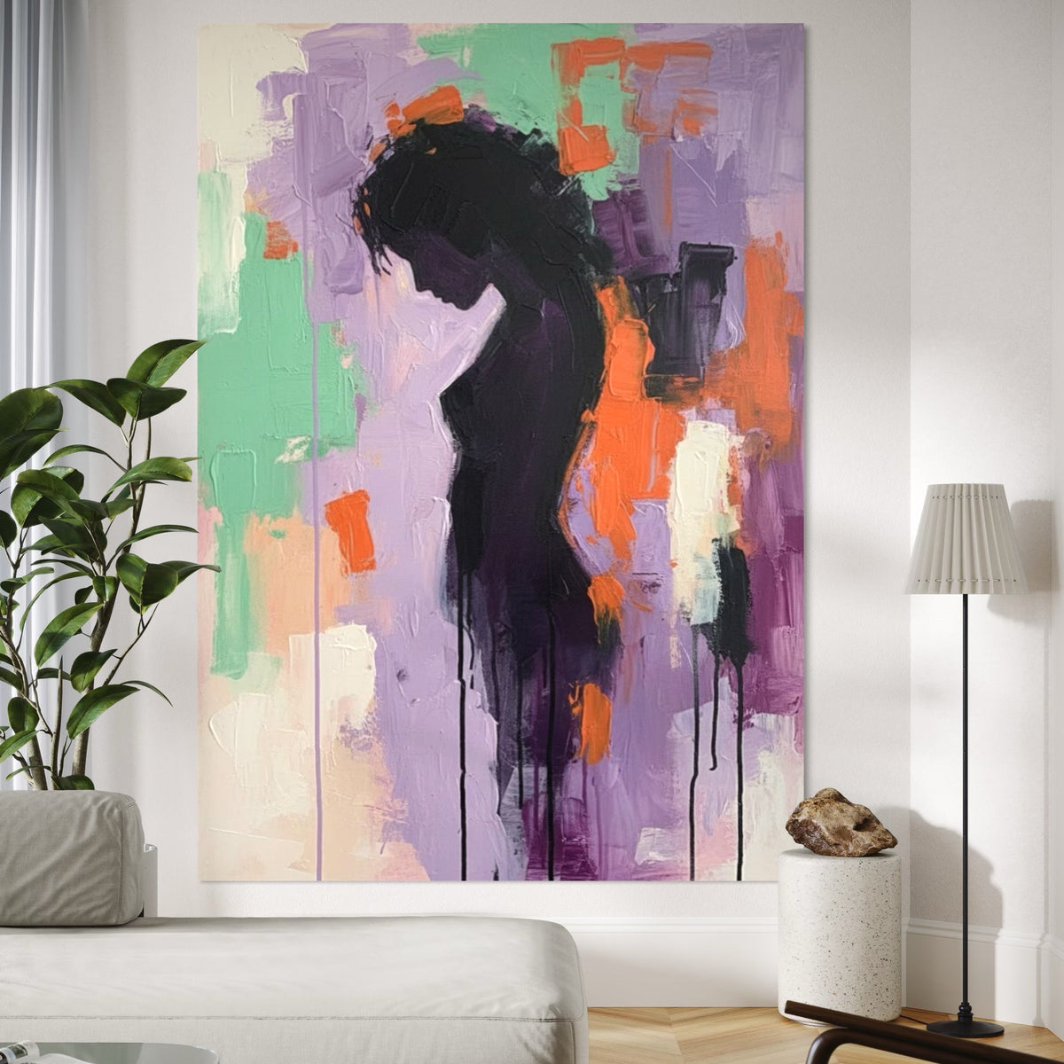 Unseen Dimensions 1 - Hand Painting