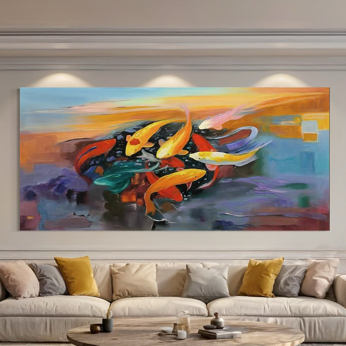 Still Waters Moving Dreams - Hand Painting