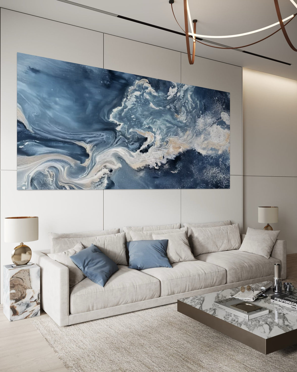 Strong Storm 1 - Hand Painting