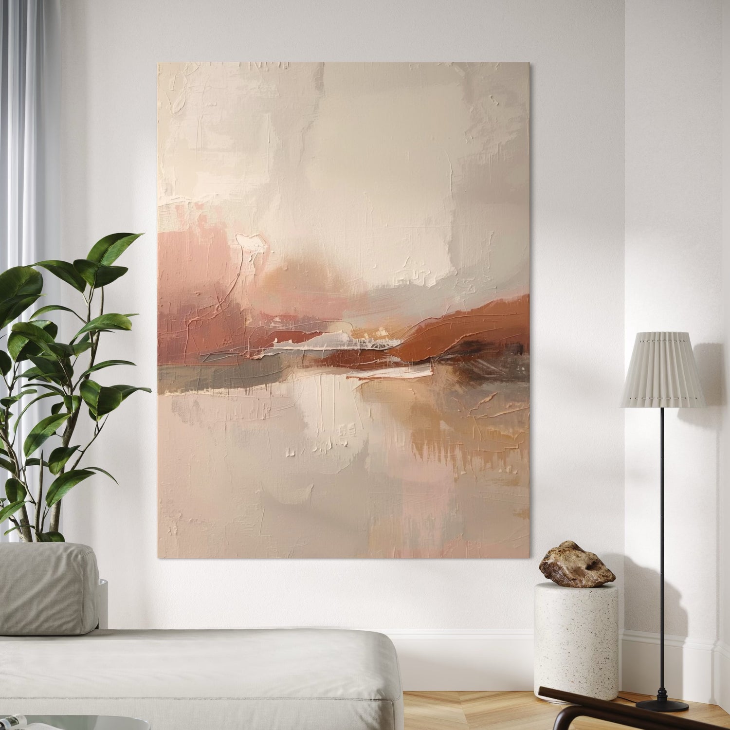 Dusty Dunes Pink Wall Art
