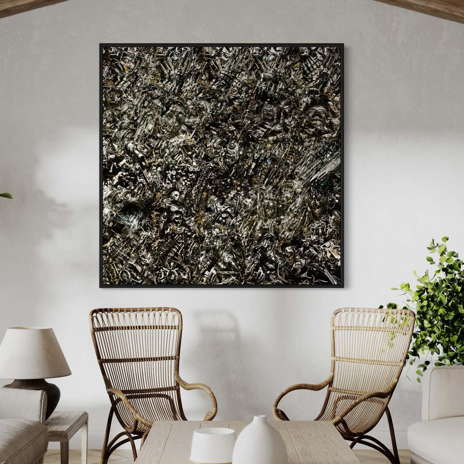 Metallica Gold Wall Art