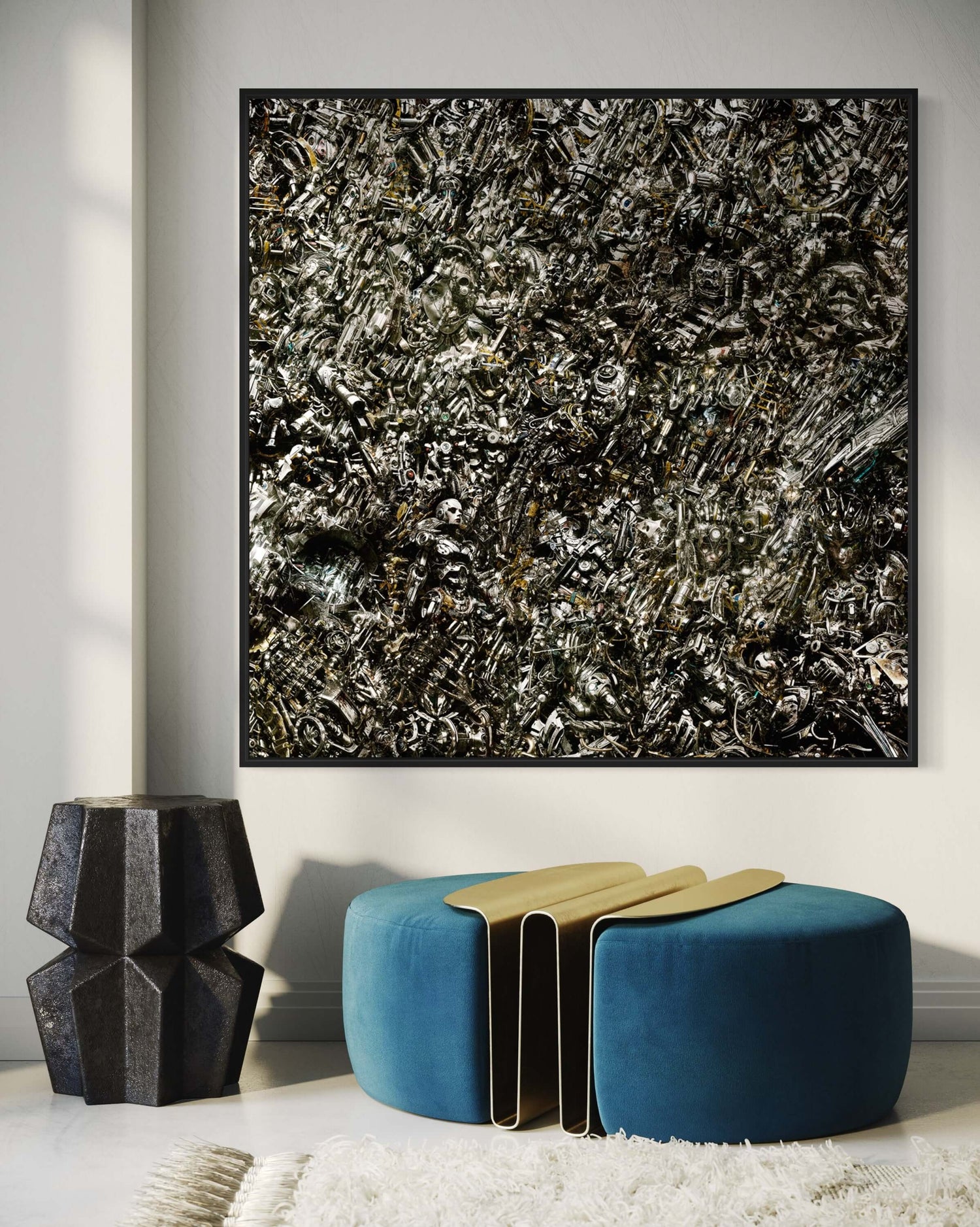 Metallica Gold Wall Art