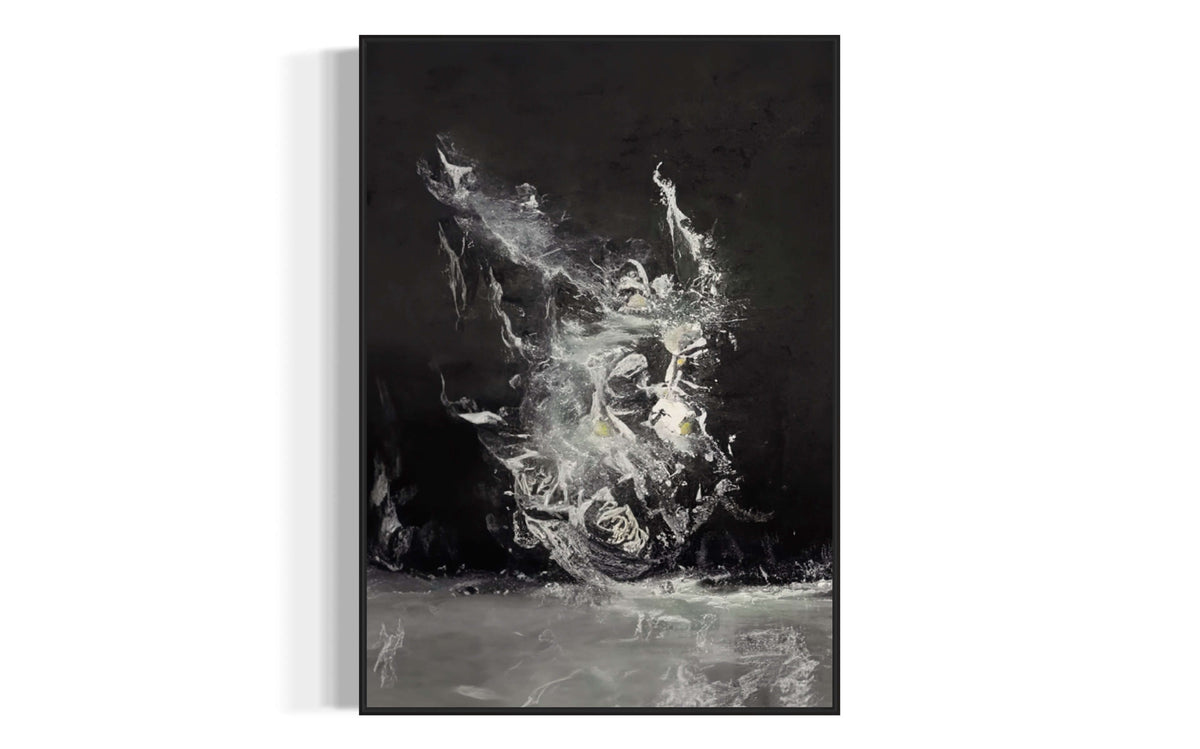 She is a Dancer 3 - Hand Painting