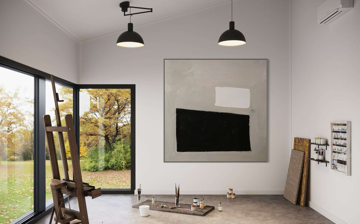 Shadowed Beige - Hand Painting